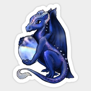 Moonstone Dragon Sticker